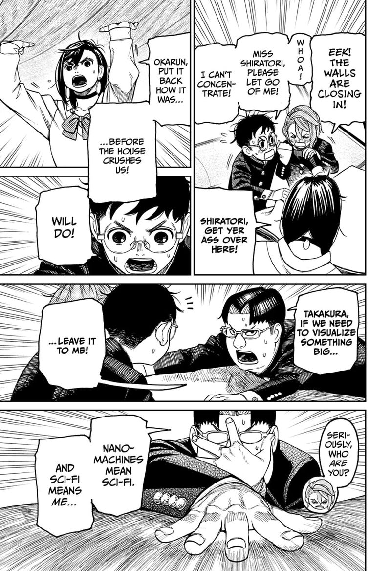 Dandadan Manga Chapter 68 page 5 - Kinta's Imagination