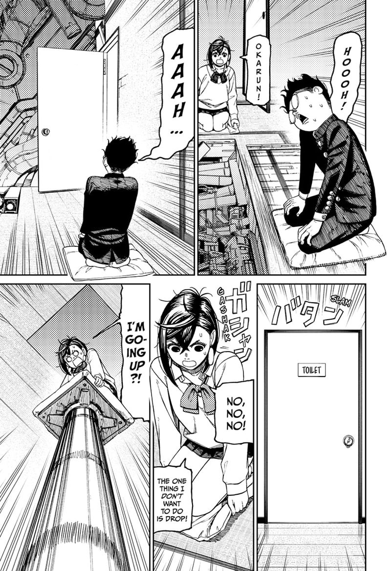 Dandadan Manga Chapter 68 page 8 - Kinta's Imagination