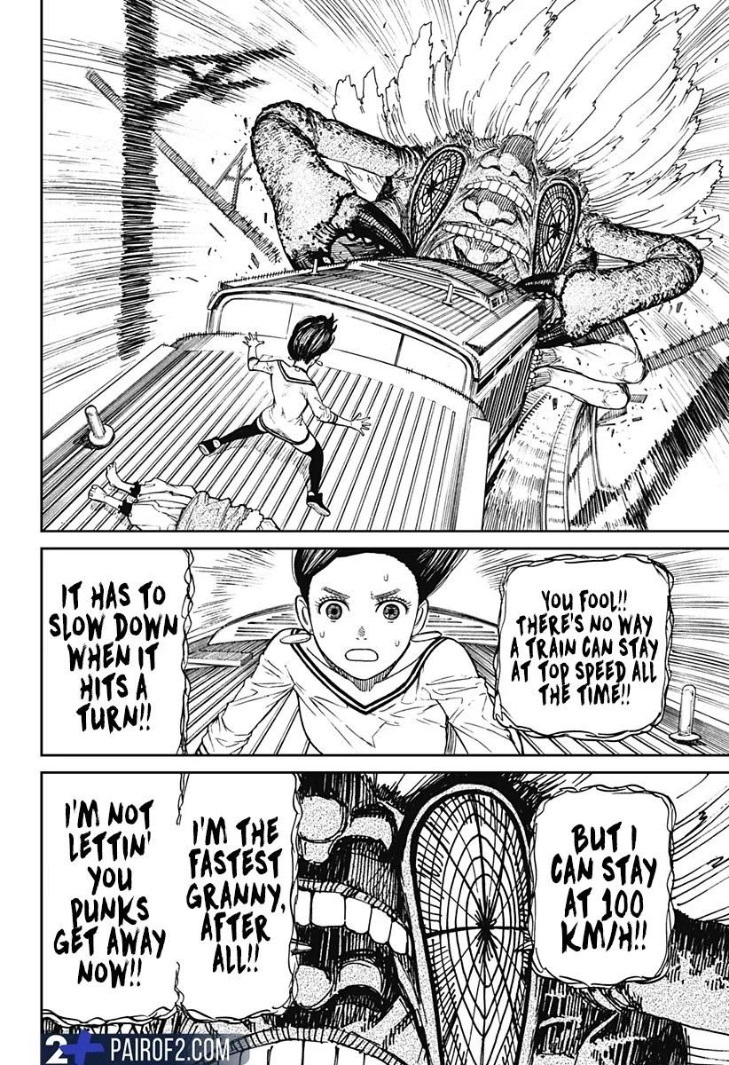 Dandadan Manga Chapter 7 page 15 - You're the Hundred Kmph Granny