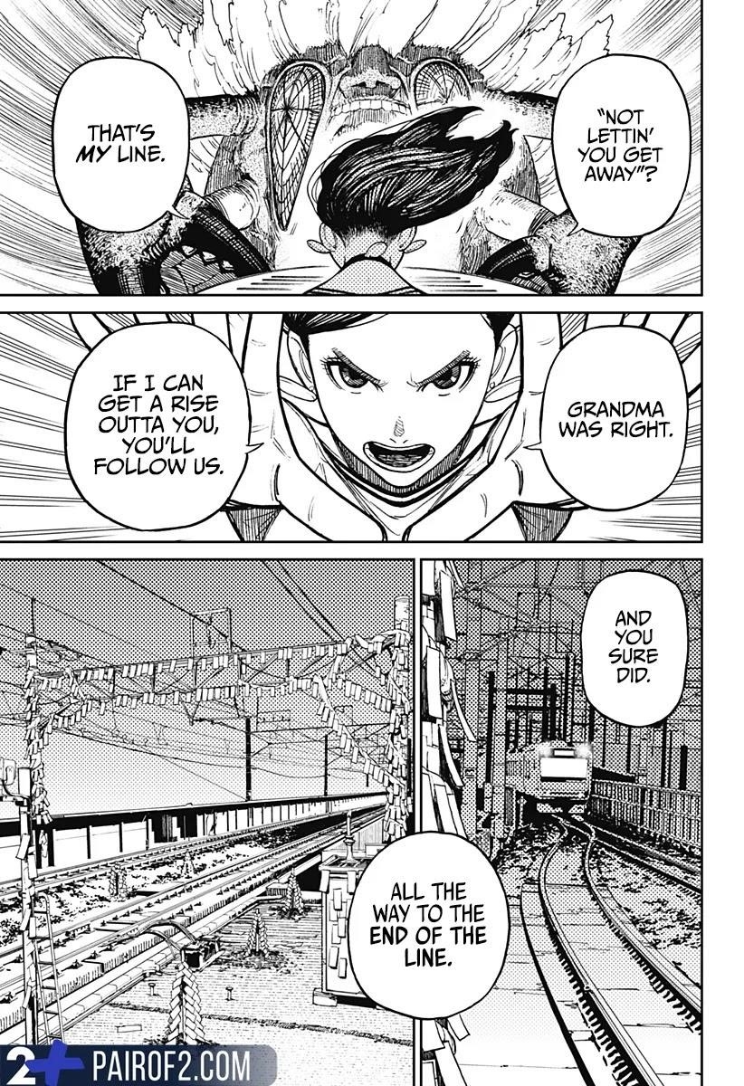 Dandadan Manga Chapter 7 page 16 - You're the Hundred Kmph Granny