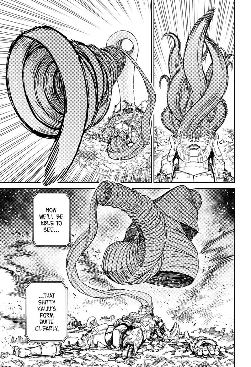 Dandadan Manga Chapter 70 page 15 - This Is How You Beat A Kaiju, Okay?