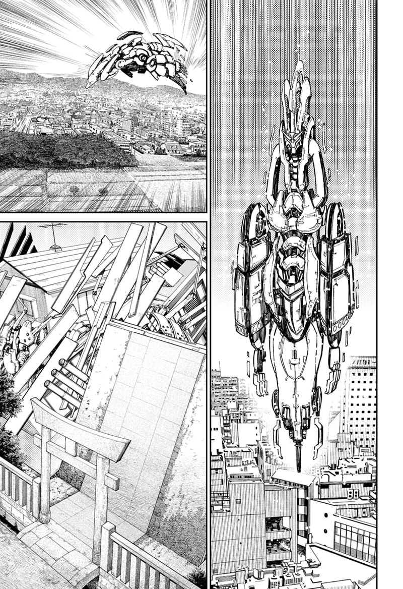 Dandadan Manga Chapter 71 page 5 - I'm Sick of Robots and Kaiju!