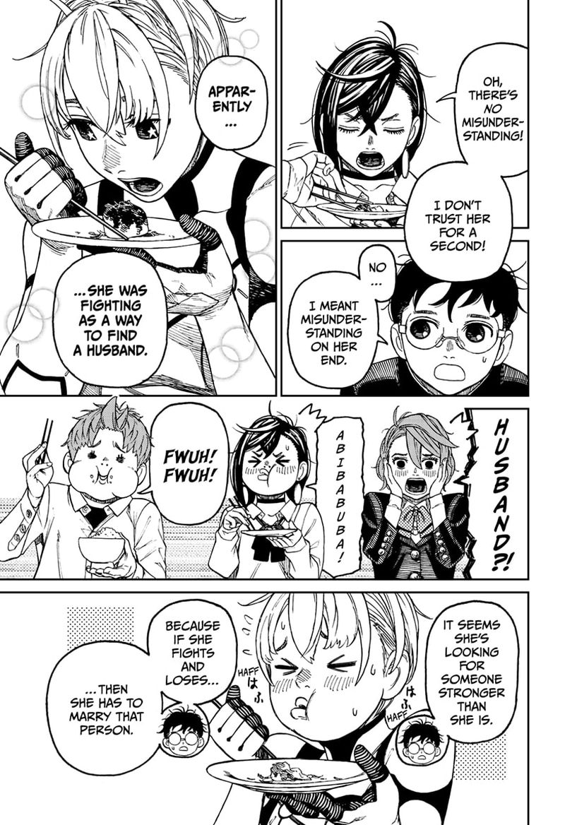 Dandadan Manga Chapter 73 page 4 - Let's Eat Some Takoyaki