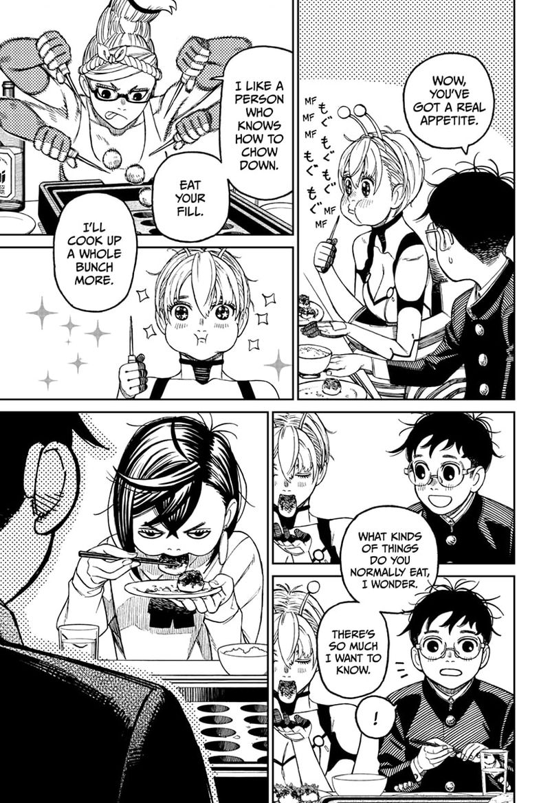Dandadan Manga Chapter 73 page 8 - Let's Eat Some Takoyaki