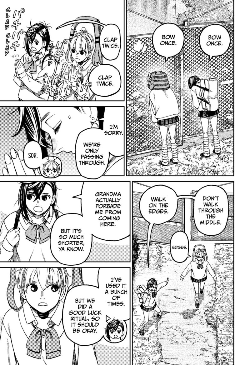 Dandadan Manga Chapter 74 page 13 - Let's Go To School