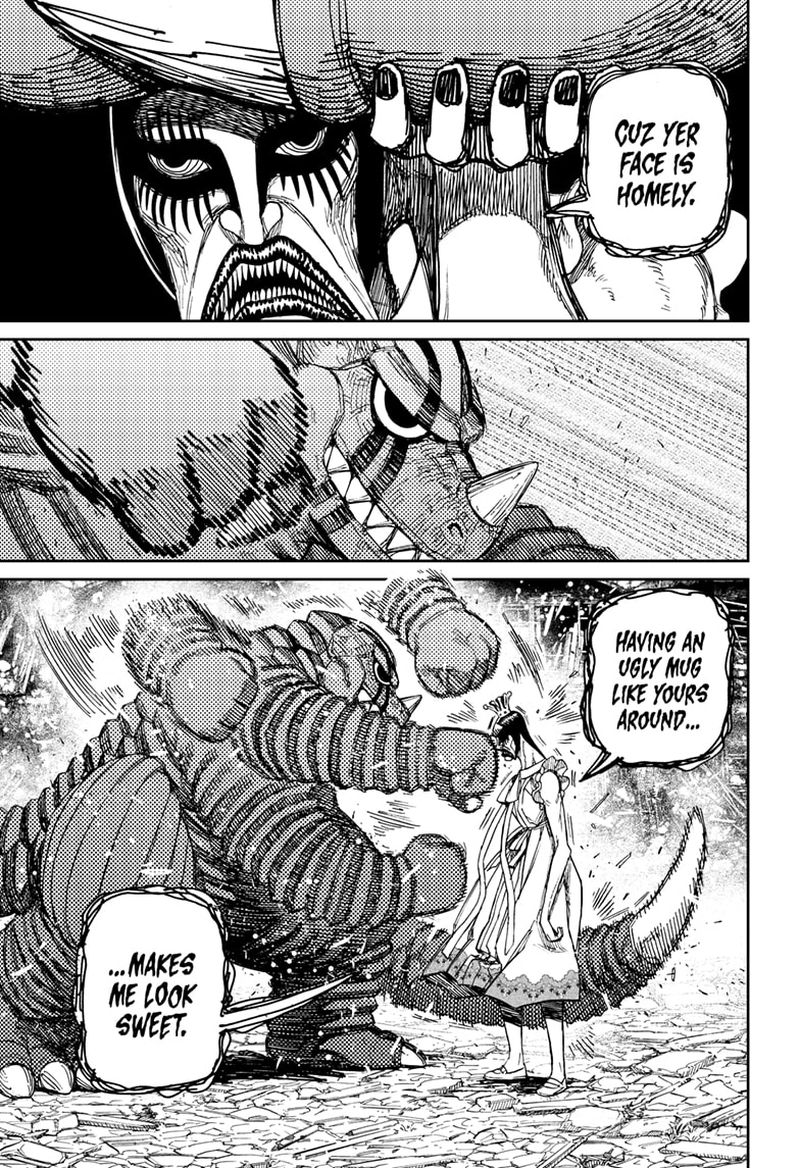 Dandadan Manga Chapter 75 page 4 - Ran Into Someone Deadly