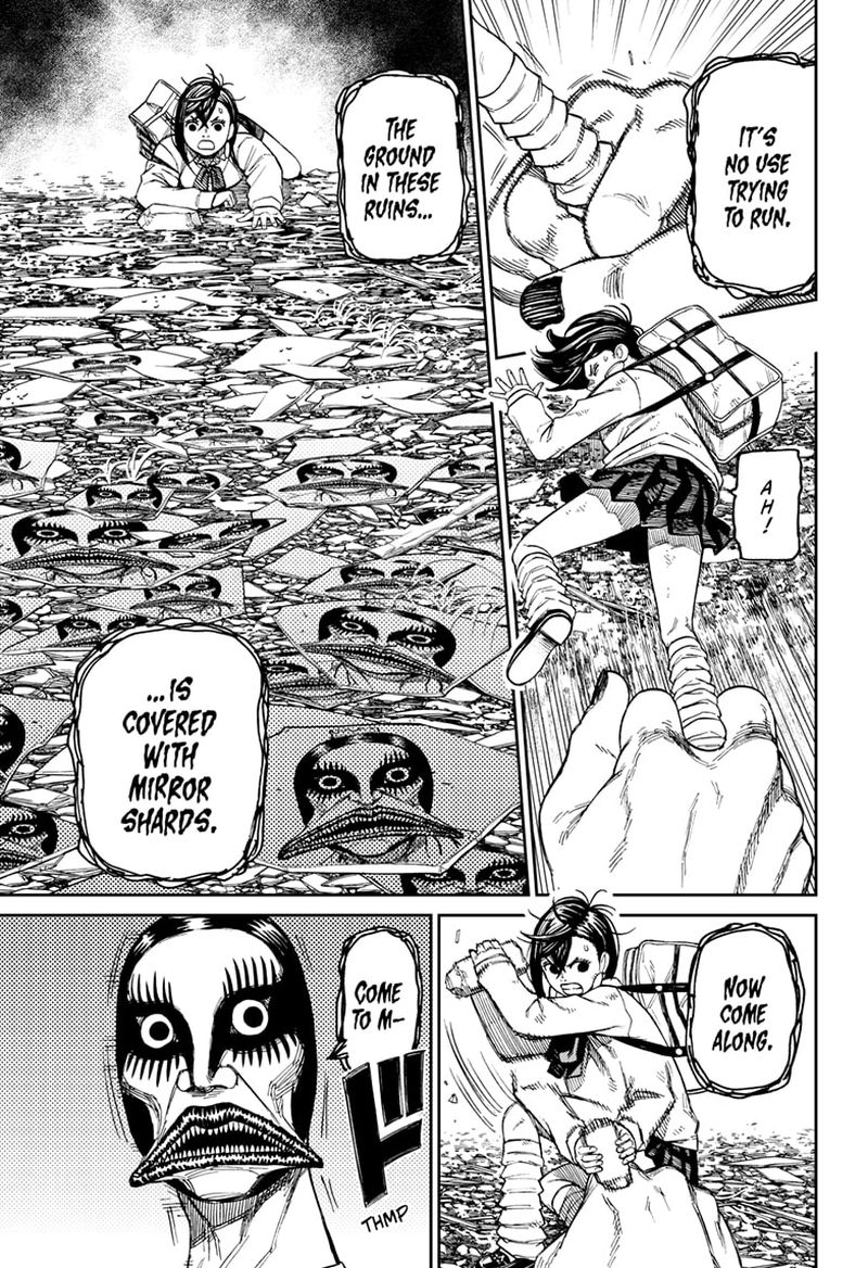 Dandadan Manga Chapter 75 page 9 - Ran Into Someone Deadly