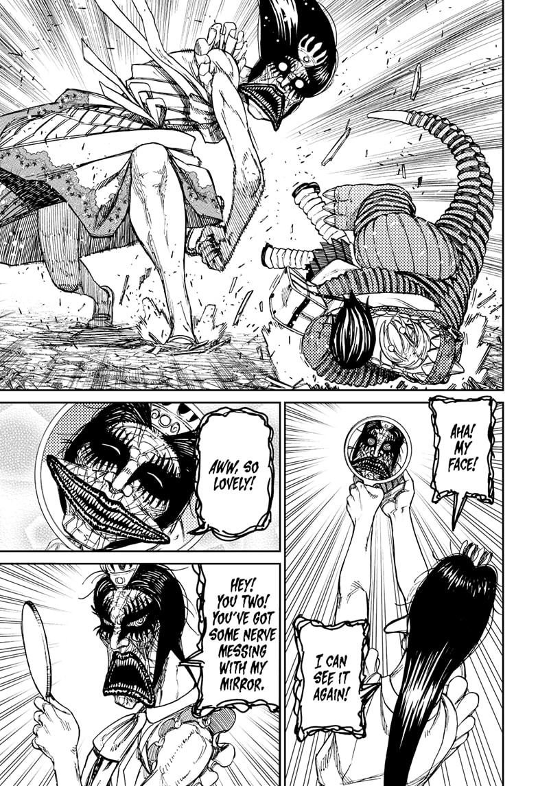 Dandadan Manga Chapter 76 page 5 - What Do We Do With Her?