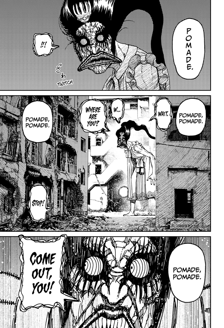 Dandadan Manga Chapter 76 page 7 - What Do We Do With Her?