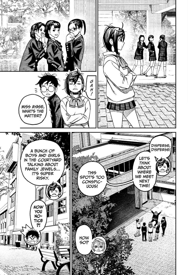 Dandadan Manga Chapter 77 page 15 - This Person is a Pain in the Butt