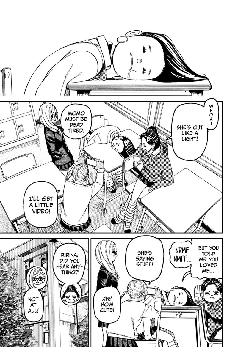 Dandadan Manga Chapter 79 page 11 - Just Who the Heck Is This Person?