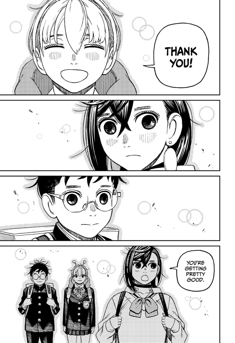 Dandadan Manga Chapter 79 page 19 - Just Who the Heck Is This Person?