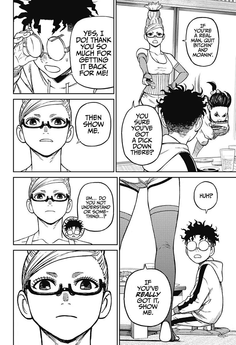 Dandadan Manga Chapter 8 page 12 - Let's Eat Crab