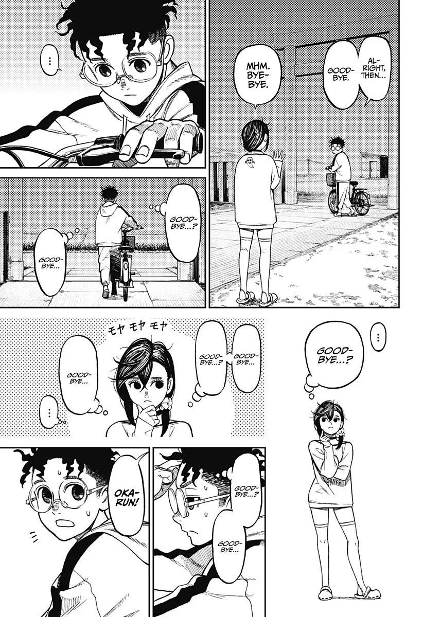 Dandadan Manga Chapter 8 page 15 - Let's Eat Crab