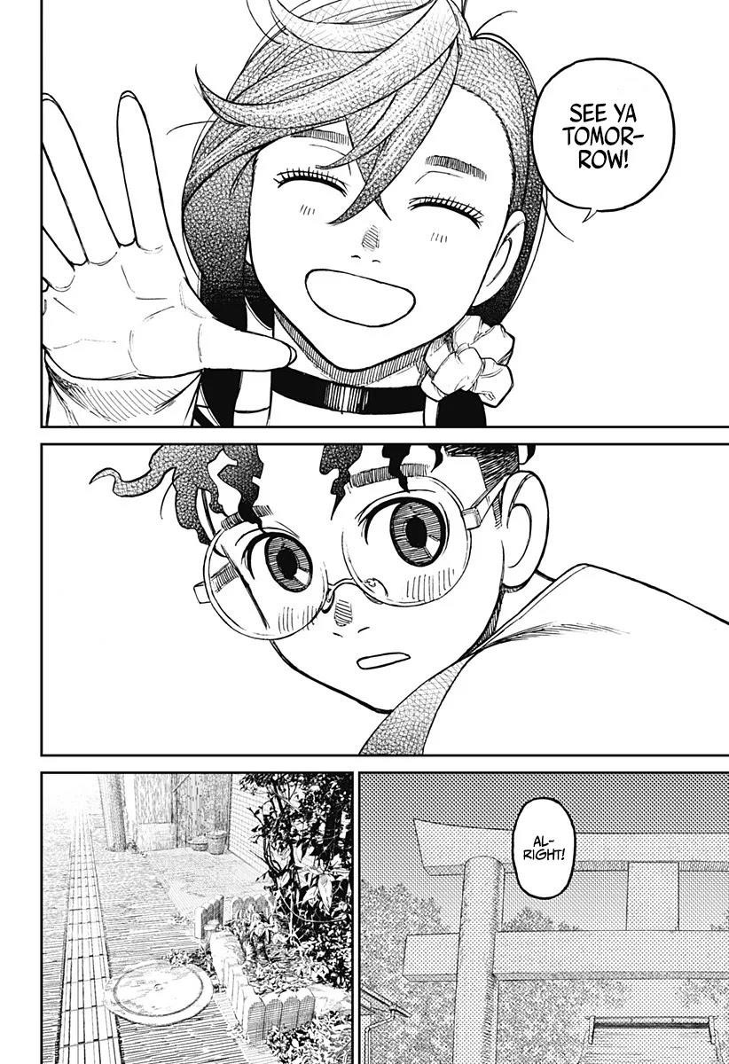 Dandadan Manga Chapter 8 page 16 - Let's Eat Crab