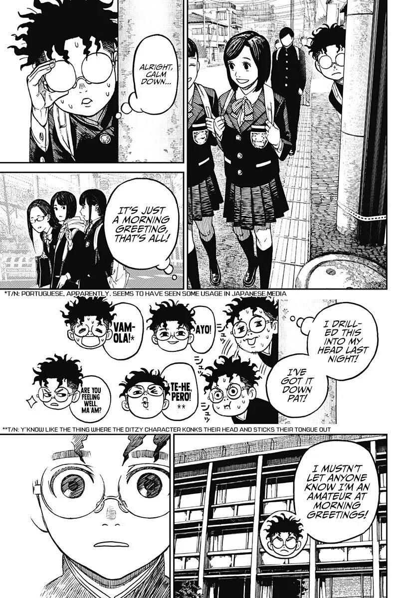 Dandadan Manga Chapter 8 page 17 - Let's Eat Crab