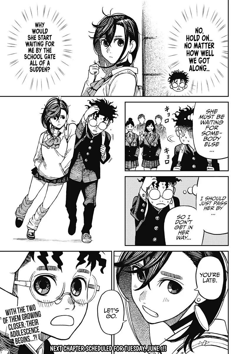 Dandadan Manga Chapter 8 page 19 - Let's Eat Crab