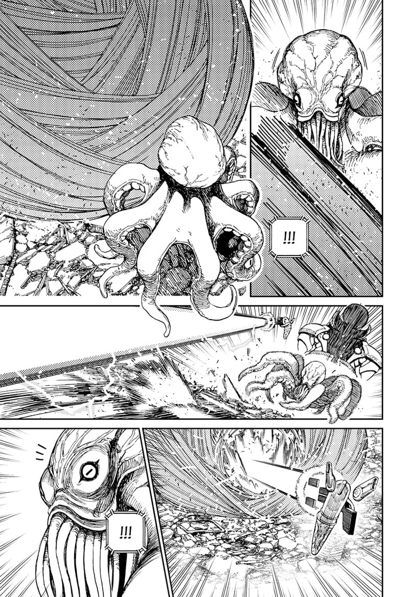 Dandadan Manga Chapter 81 page 12 - What Do We Do About These Deadly Dudes?