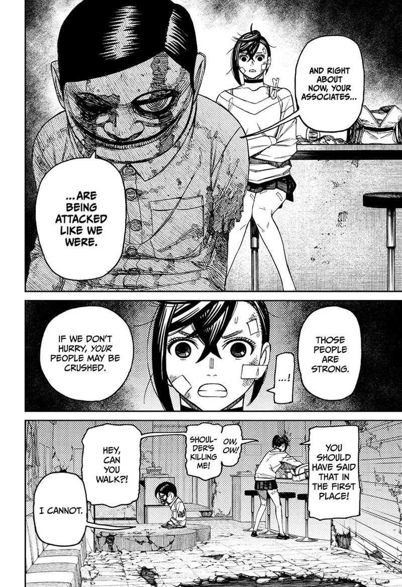 Dandadan Manga Chapter 86 page 14 - I Just Wanna Leave Already