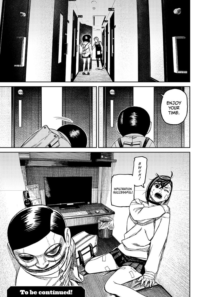 Dandadan Manga Chapter 86 page 19 - I Just Wanna Leave Already