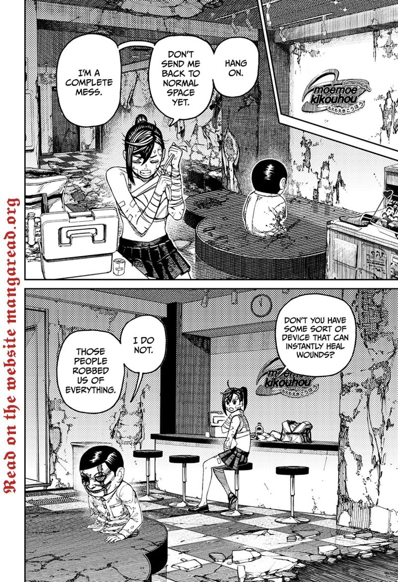 Dandadan Manga Chapter 86 page 8 - I Just Wanna Leave Already