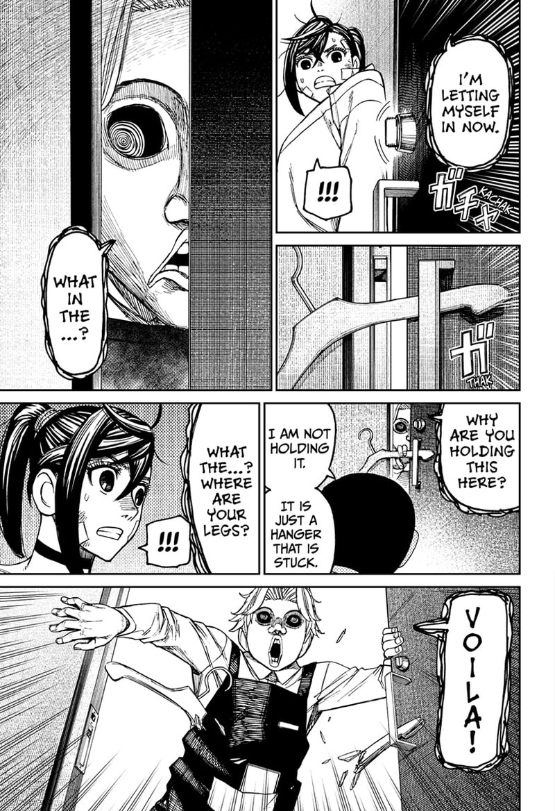 Dandadan Manga Chapter 87 page 7 - Can Never Sleep at a Manga Cafe