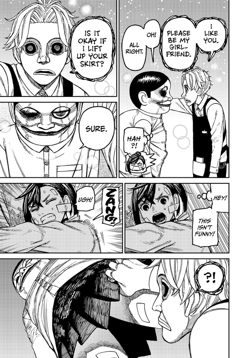 Dandadan Manga Chapter 87 page 9 - Can Never Sleep at a Manga Cafe