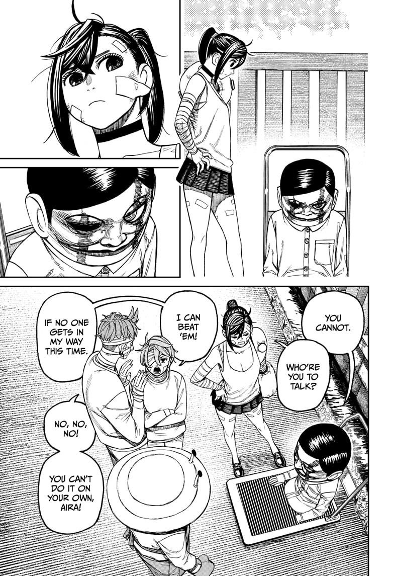 Dandadan Manga Chapter 90 page 3 - What're We Gonna Do?