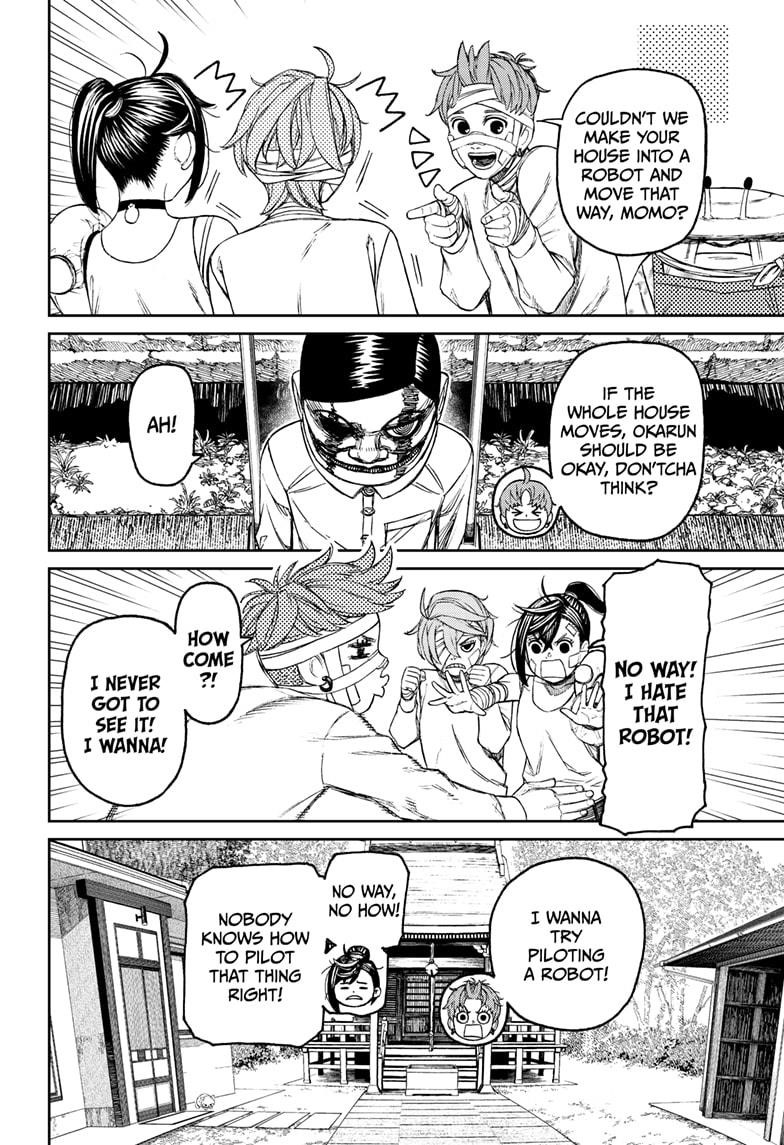 Dandadan Manga Chapter 90 page 8 - What're We Gonna Do?