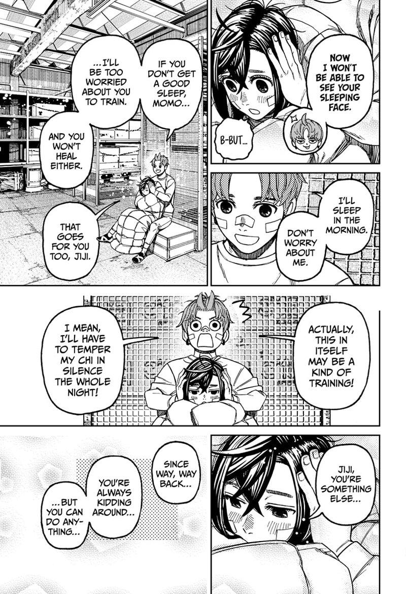 Dandadan Manga Chapter 92 page 15 - Just Can't Sleep