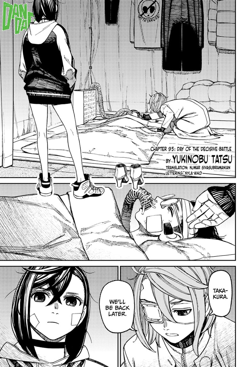 Dandadan Manga Chapter 95 page 1 - Day of the Decisive Battle